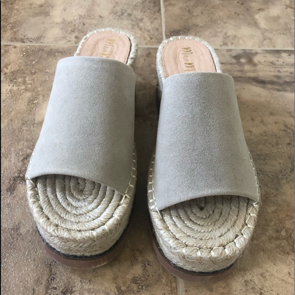 Sauce Espadrille Platform sandals!